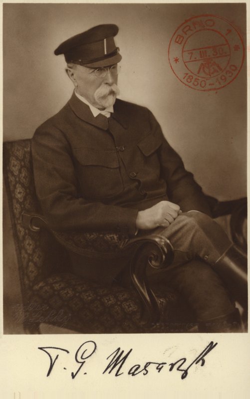 Tomas Garrigue Masaryk af Czech Photographer