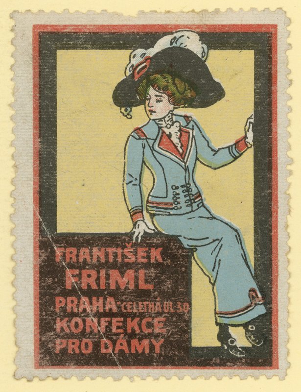 Frantisek Friml dametøj, Prag af Czech School