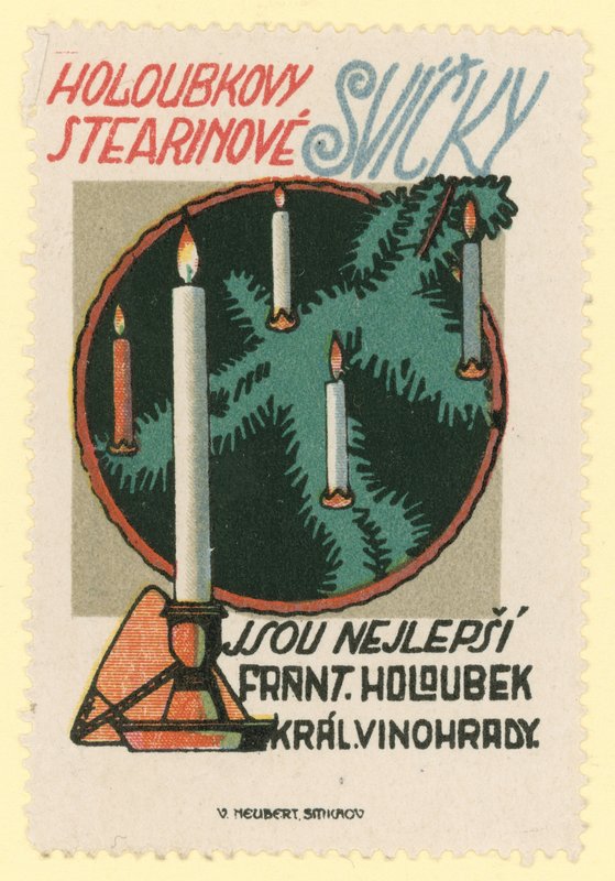 Frantisek Holoubek stearinlys af Czech School