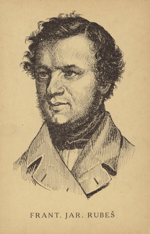 Frantisek Jaromir Rubes (1814-1853), tjekkisk advokat, forfatter og dramatiker af Czech School