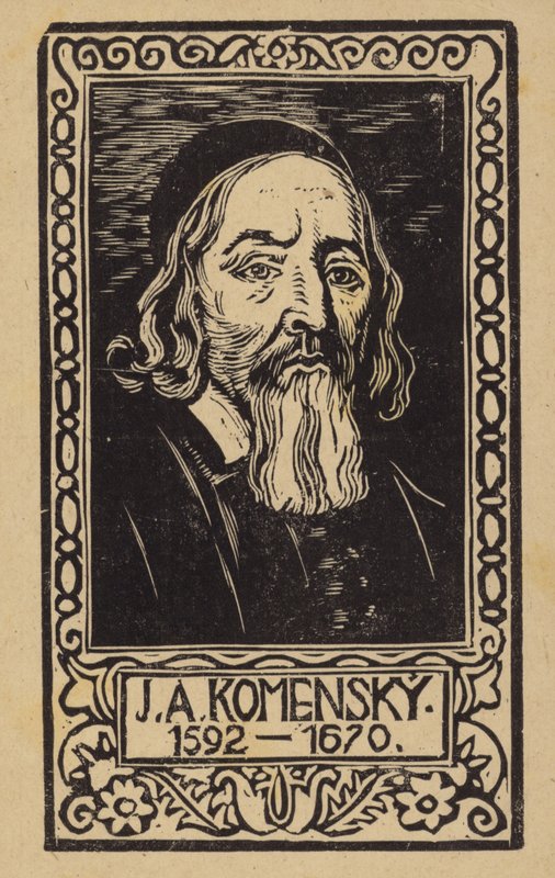 John Amos Comenius (1592-1670), tjekkisk lærer, pædagog og forfatter af Czech School