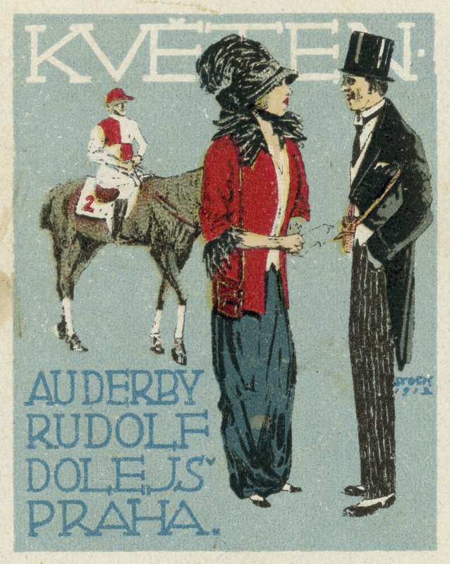 Kan. Au Derby Rudolf Dole mode, Prag af Czech School