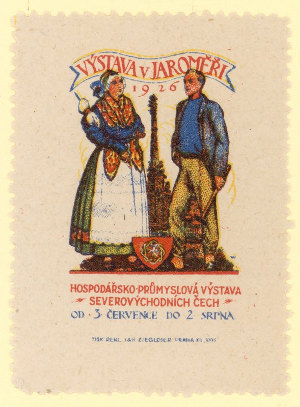 Northeastern Bohemia Economic and Industrial Exhibition, Jaromer, Tjekkoslovakiet, 1926 af Czech School