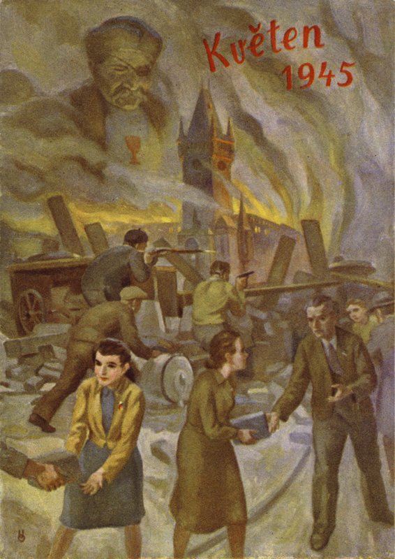 Prag-oprøret, Anden Verdenskrig, maj 1945 af Czech School