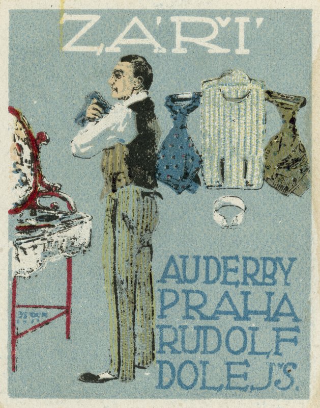 September. Au Derby Rudolf Dole mode, Prag af Czech School