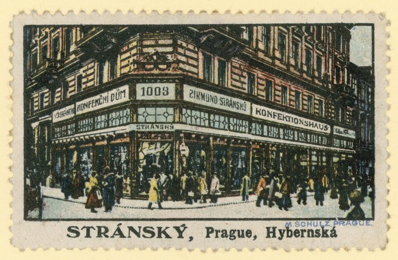 Stransky konditorer, Hybernska Street, Prag af Czech School