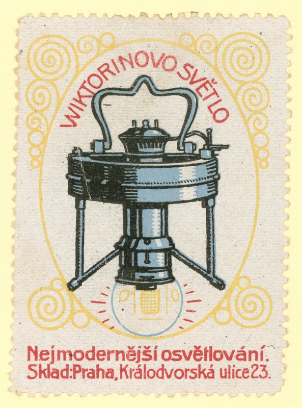 Viktorinovo elektriske pærer af Czech School