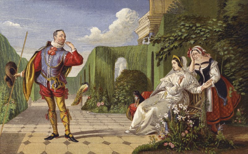 Malvolio og grevinden af Daniel Maclise