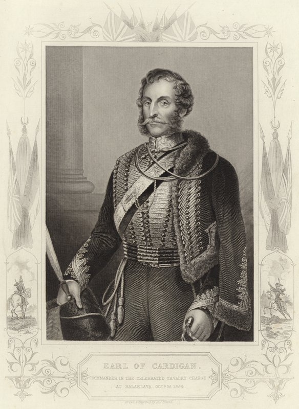 Earl of Cardigan (gravering) af Daniel John. Pound