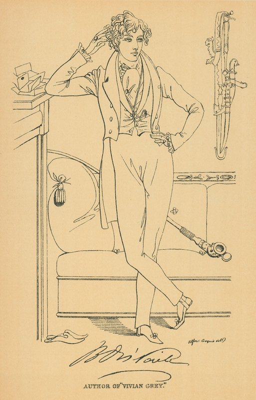 Benjamin disraeli af Daniel Maclise