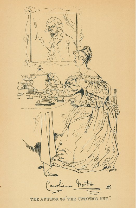 Caroline Norton af Daniel Maclise