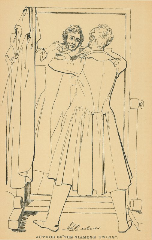 Edward Lytton Bulwer af Daniel Maclise