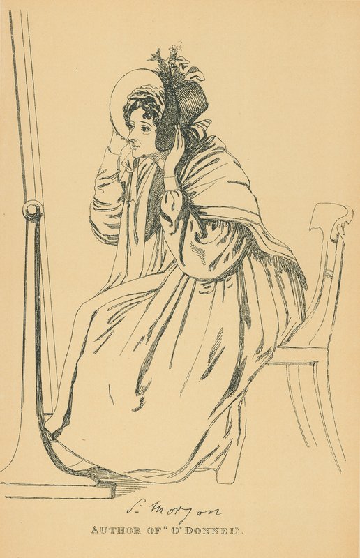 Lady Morgan af Daniel Maclise