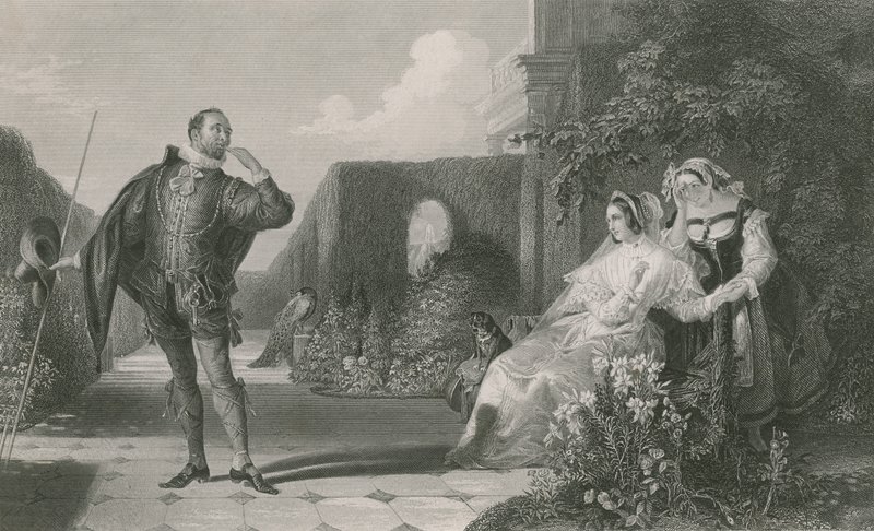 Malvolio, Twelfth Night af Daniel Maclise