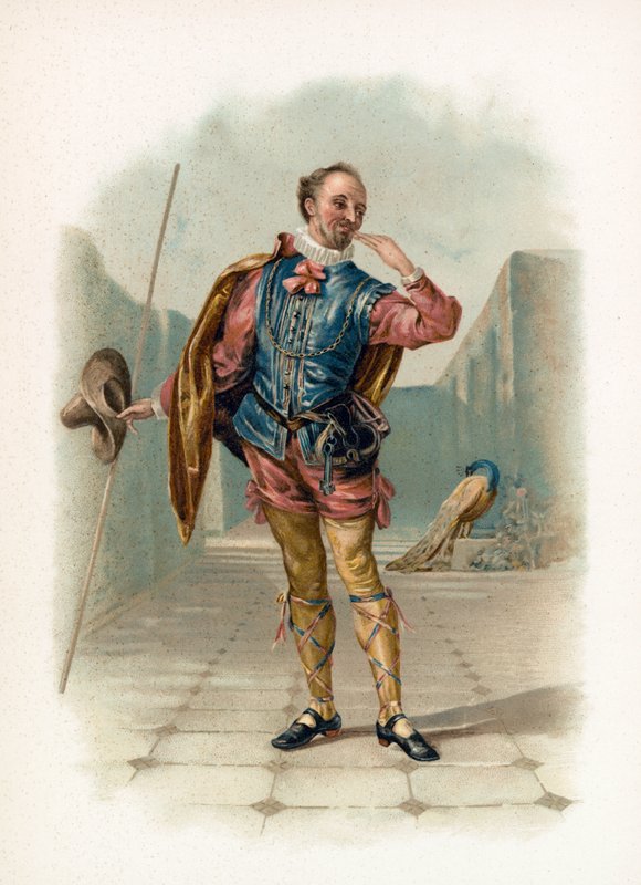 Malvolio fra Twelfth Night af Daniel Maclise