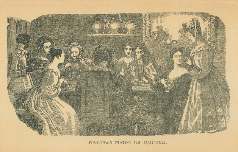 Reginas tjenestepiger af Daniel Maclise