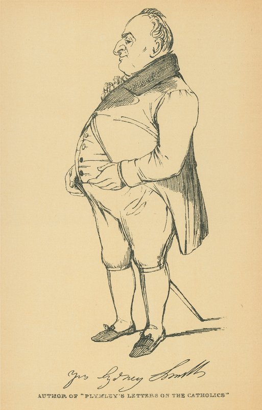 Rev Sydney Smith af Daniel Maclise