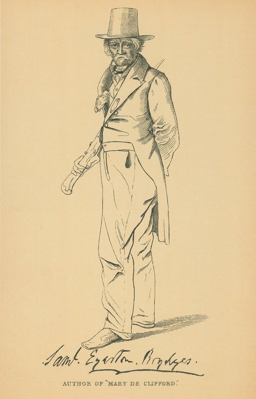 Sir Egerton Brydges af Daniel Maclise