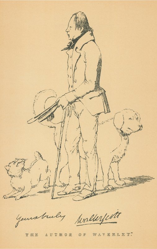 Sir Walter Scott af Daniel Maclise