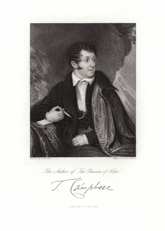 Thomas Campbell af Daniel Maclise