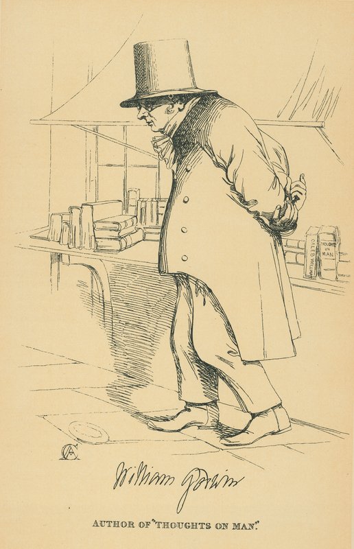 William Godwin af Daniel Maclise