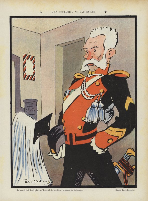 Illustration til Le Rire af Daniel de Losques