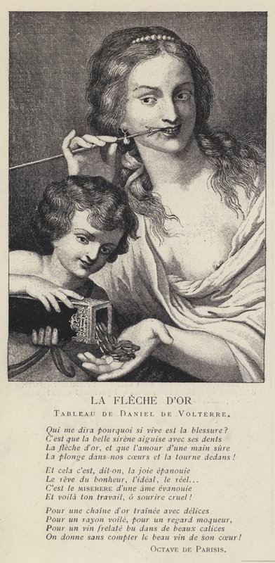 Den gyldne pil (litografi) af Daniele da  Volterra