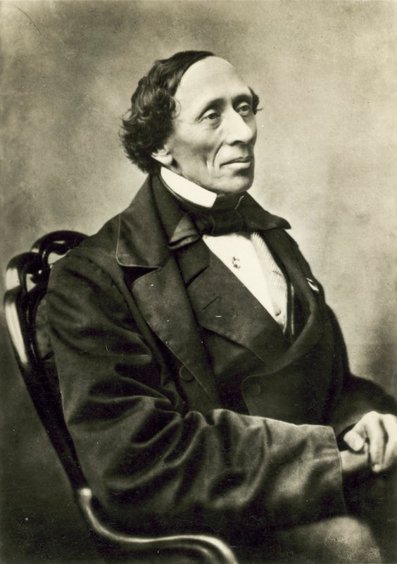 Hans Christian Andersen af Danish Photographer