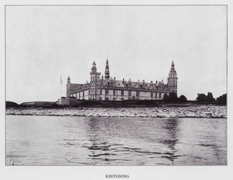 Kjobenhavn / Copenhagen: Kronborg (b/w photo) af Danish Photographer