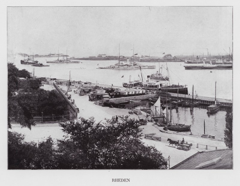 Kjobenhavn / Copenhagen: Rheden (b/w photo) af Danish Photographer