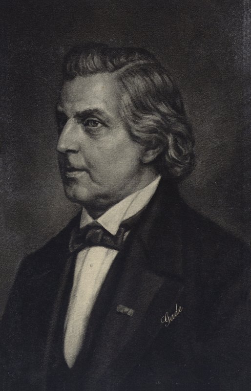 Niels Wilhelm Gade, dansk komponist, dirigent, violinist, organist og lærer (1817-1890) af Danish School
