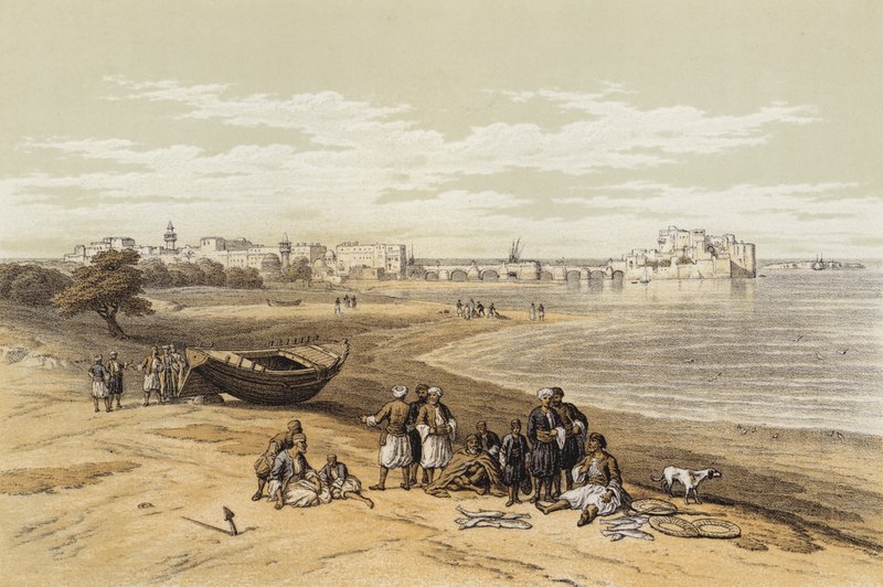 Sidon (farve litho) af David (after) Roberts