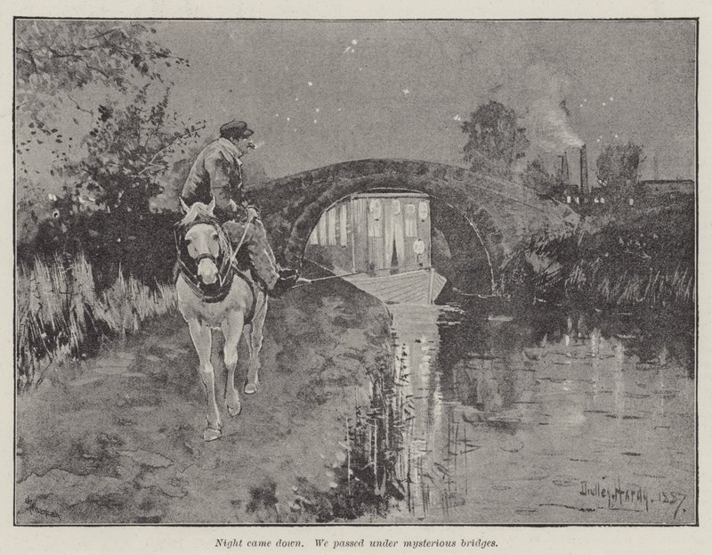 The Strange Adventures of a House-Boat, af William Black af David Hardy