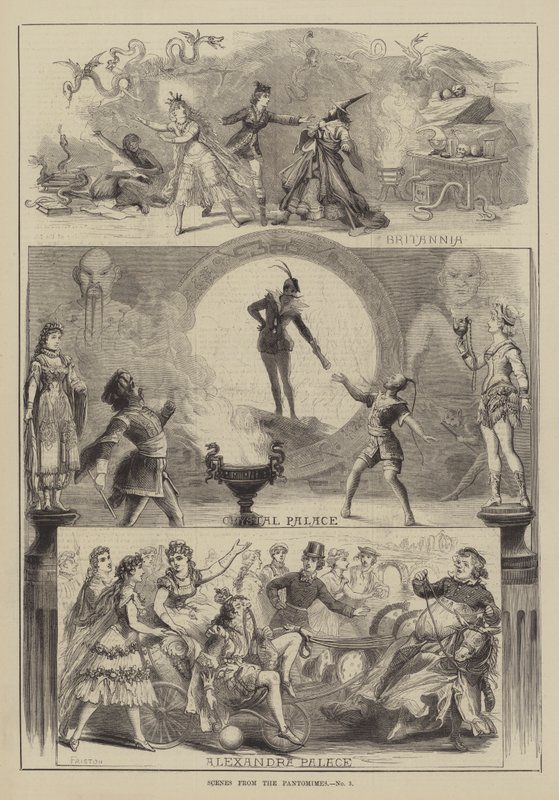 Scener fra pantomimerne af David Henry Friston