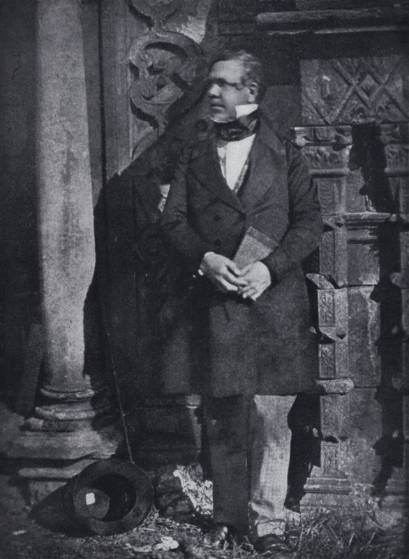 Maleren David Roberts, RSA (s/h foto) af David Octavius (after) Hill