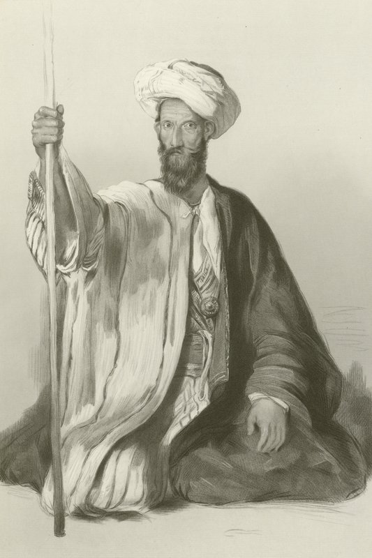 En arabisk sheik af David Wilkie