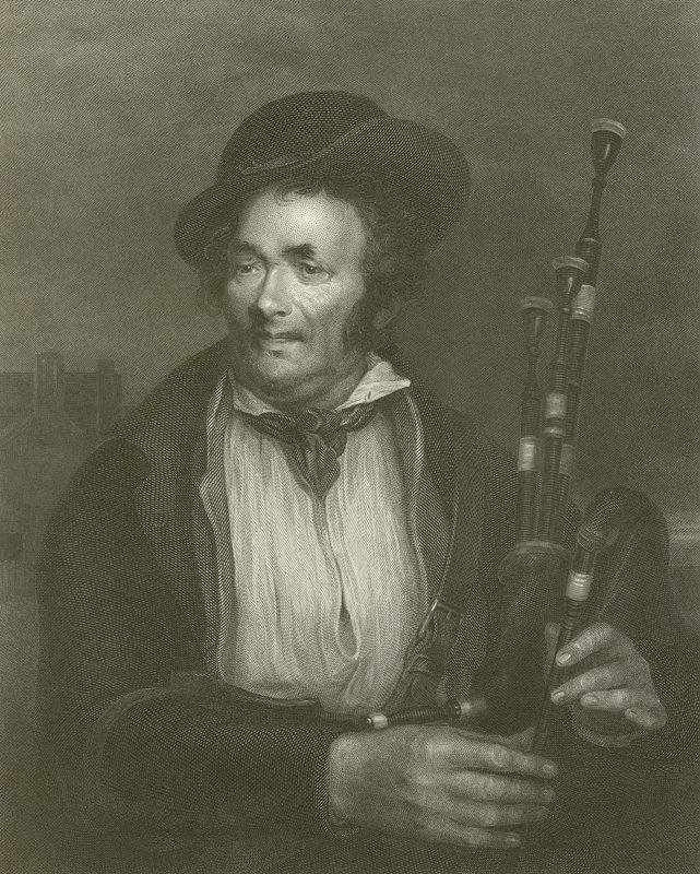 Sækkepiberen af David Wilkie