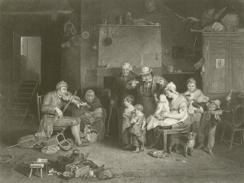 Den blinde spillemand af David Wilkie