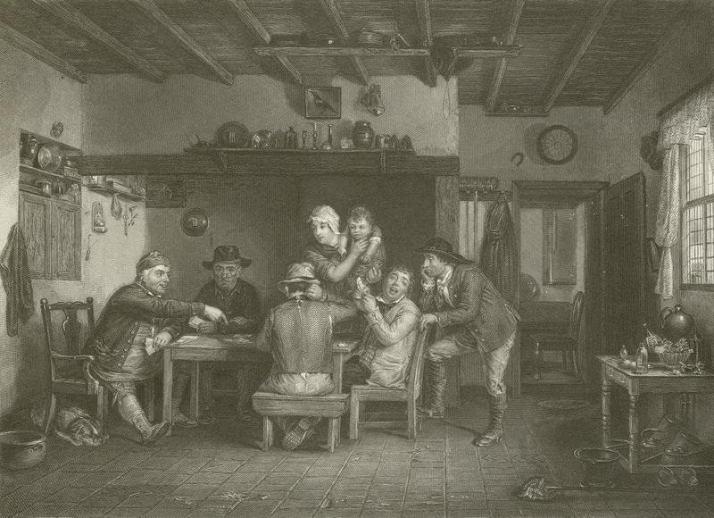 Kortspillerne af David Wilkie