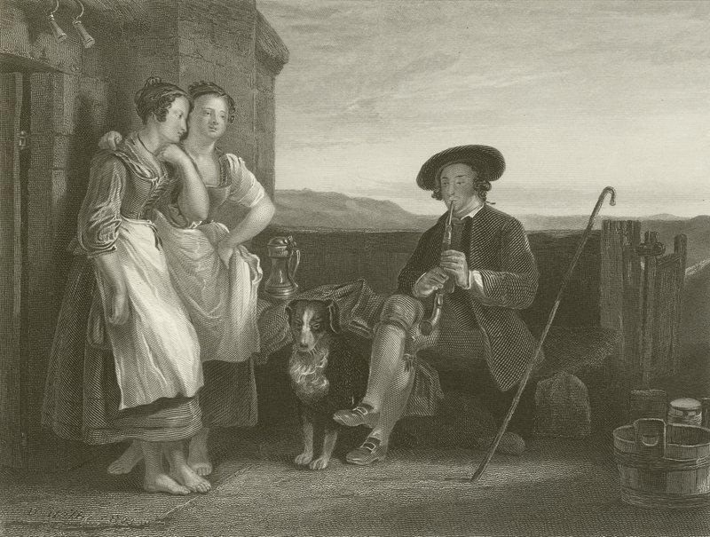 Den milde hyrde af David Wilkie