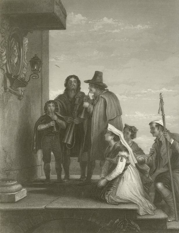 Pifferari af David Wilkie