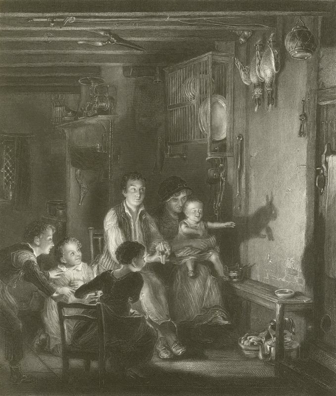 Kaninen på væggen af David Wilkie
