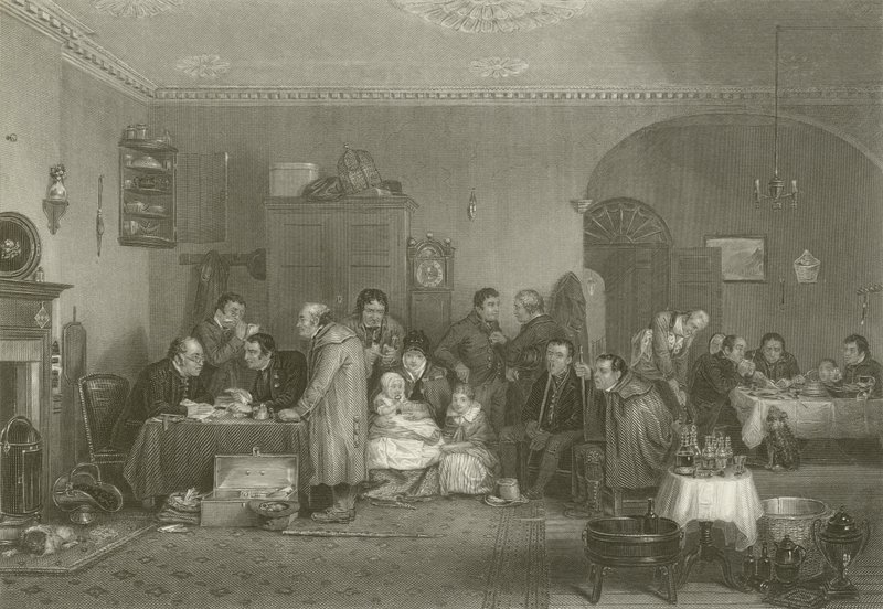 Huslejedagen af David Wilkie