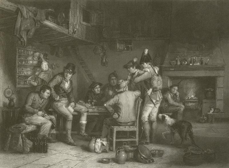 Landsbyrekrutten af David Wilkie