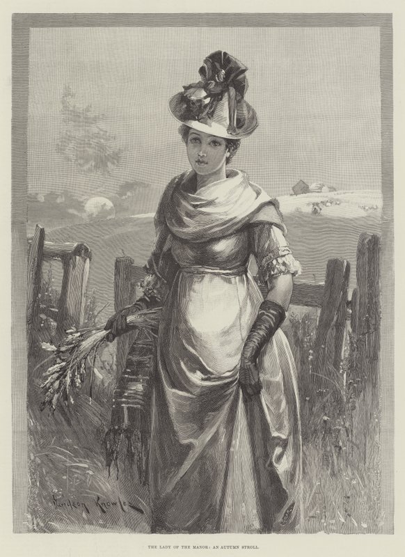 Lady of the Manor, en efterårsspaziergang af Davidson Knowles