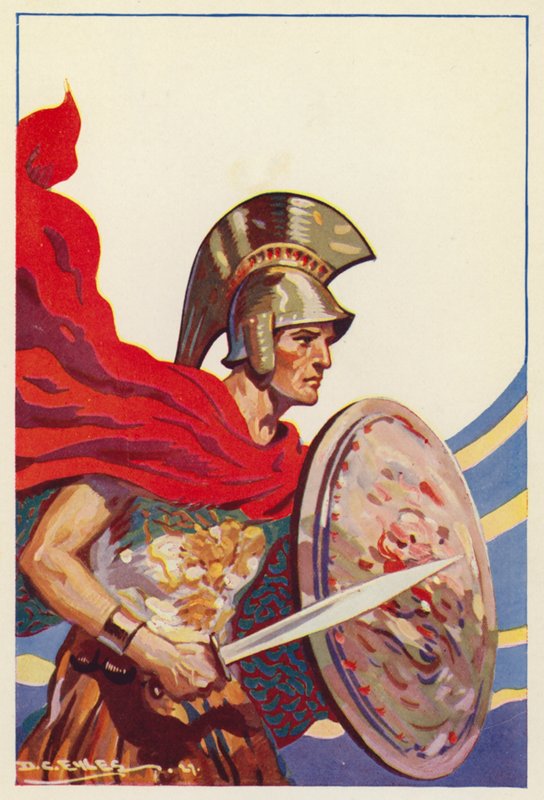 Ulysses (farvelitografi) af Derek Charles Eyles