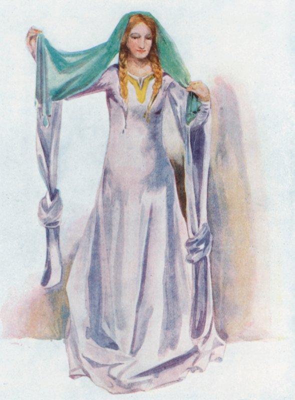 En kvinde fra Stephens tid 1135-1154 af Dion Clayton Calthrop