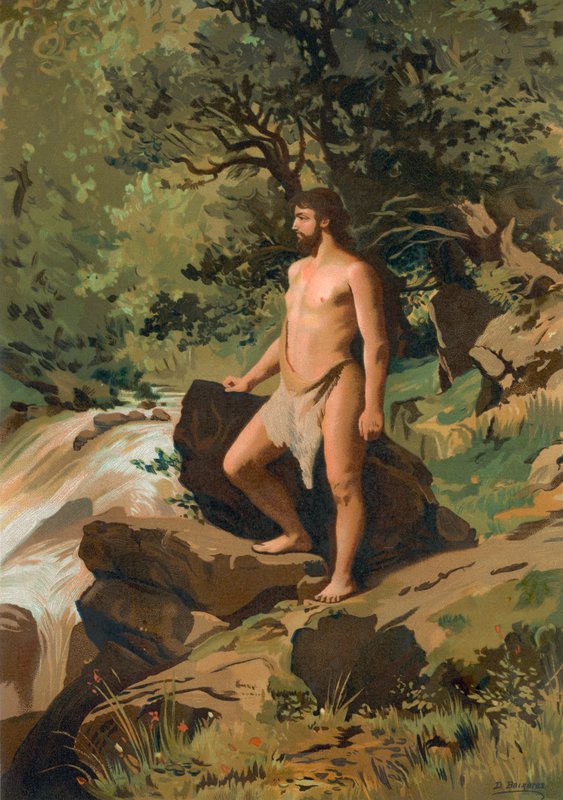 Primitivt menneske af Dionisio Baixeras Verdaguer