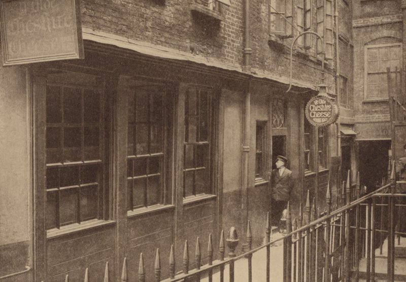 Ye Olde Cheshire Cheese Pub (s/h foto) af Donald McLeish