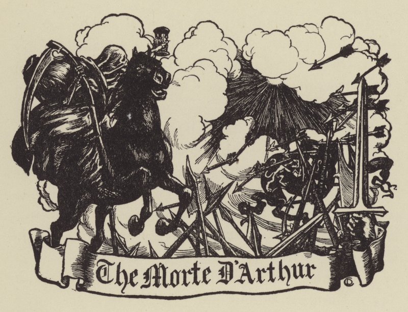 Morte Darthur af Dora Curtis